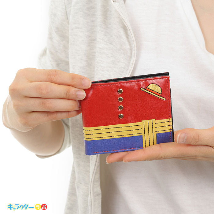 ONE PIECE 二つ折り財布 ルフィ