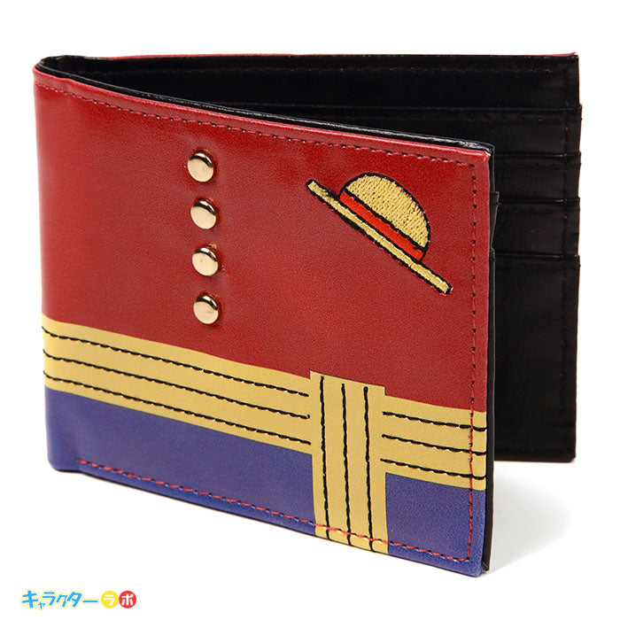 ONE PIECE 二つ折り財布 ルフィ