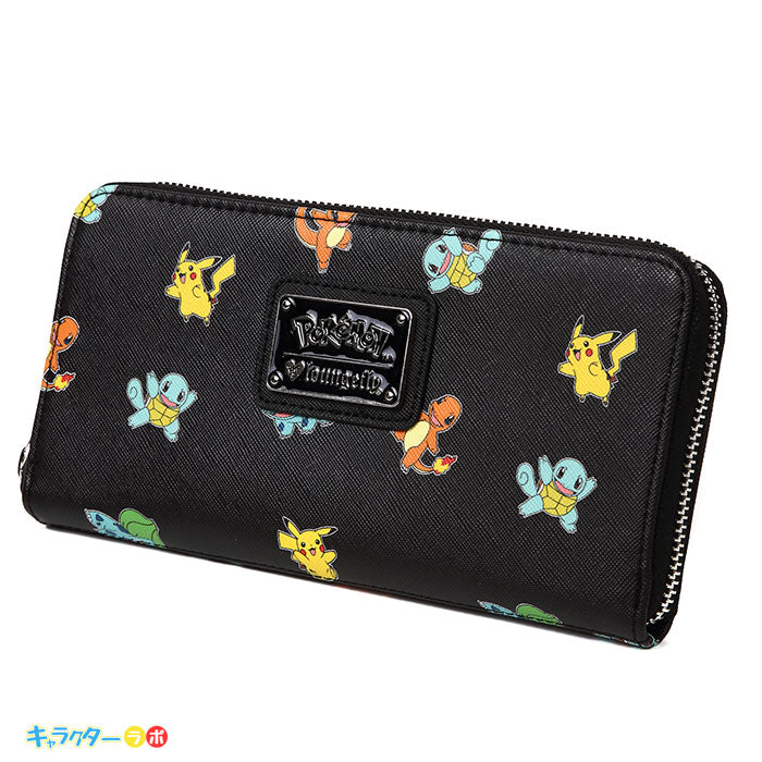 ポケモン 長財布 ピカチュウ/ゼニガメ/ヒトカゲ/フシギダネ