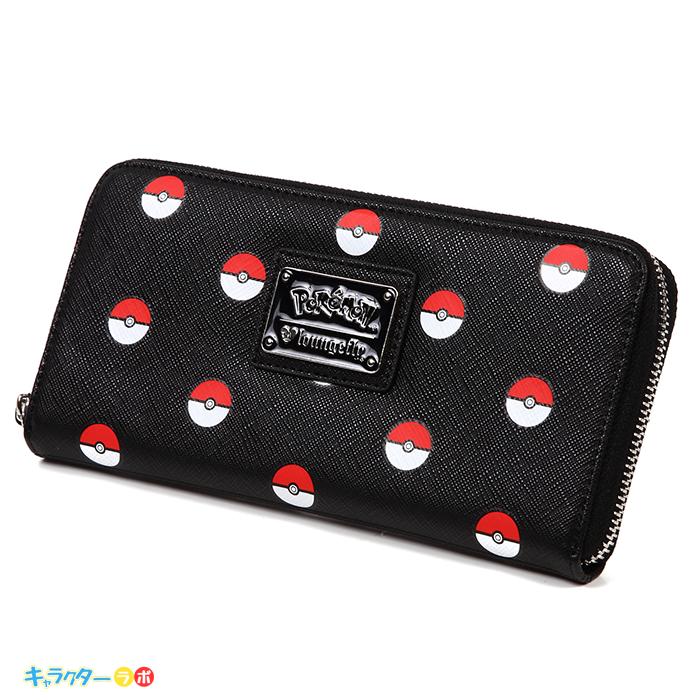 ポケモン 長財布 モンスターボール ブラック