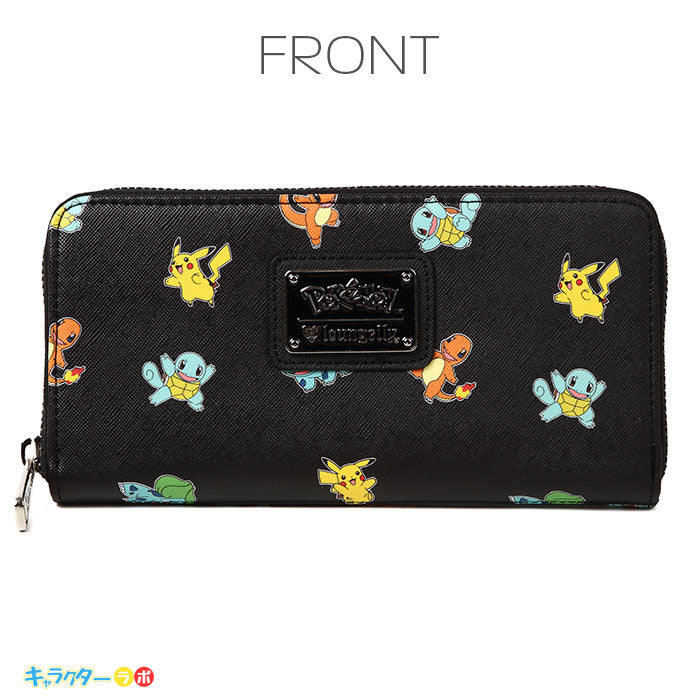 ポケモン 長財布 ピカチュウ/ゼニガメ/ヒトカゲ/フシギダネ