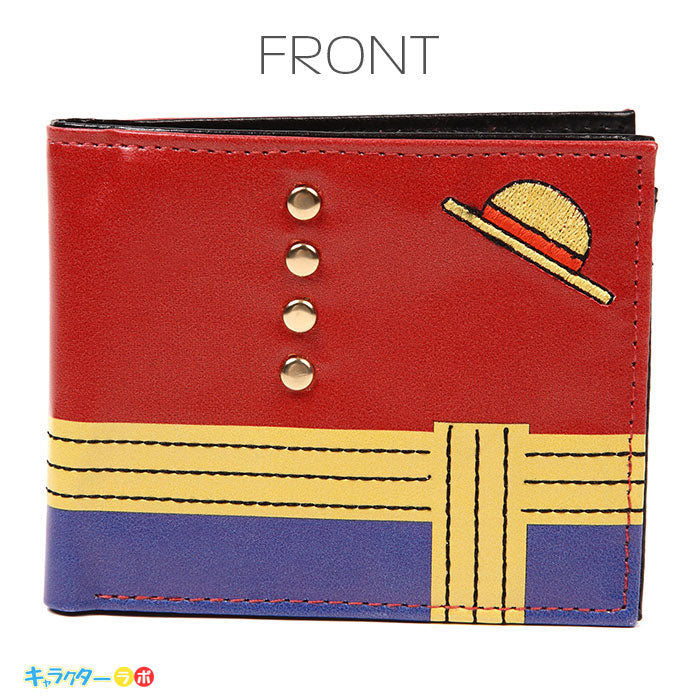 ONE PIECE 二つ折り財布 ルフィ