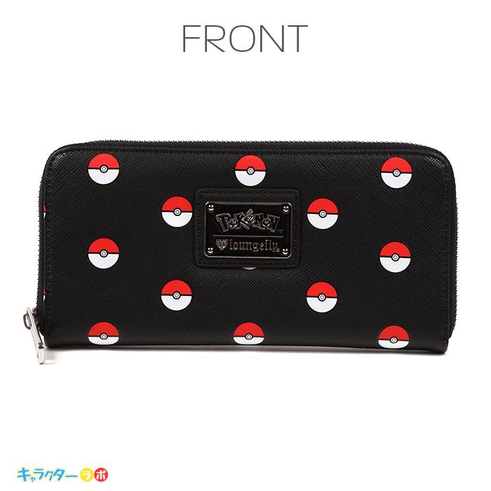 ポケモン 長財布 モンスターボール ブラック