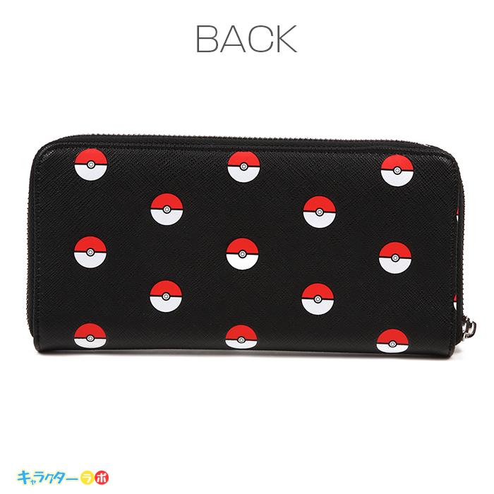 ポケモン 長財布 モンスターボール ブラック