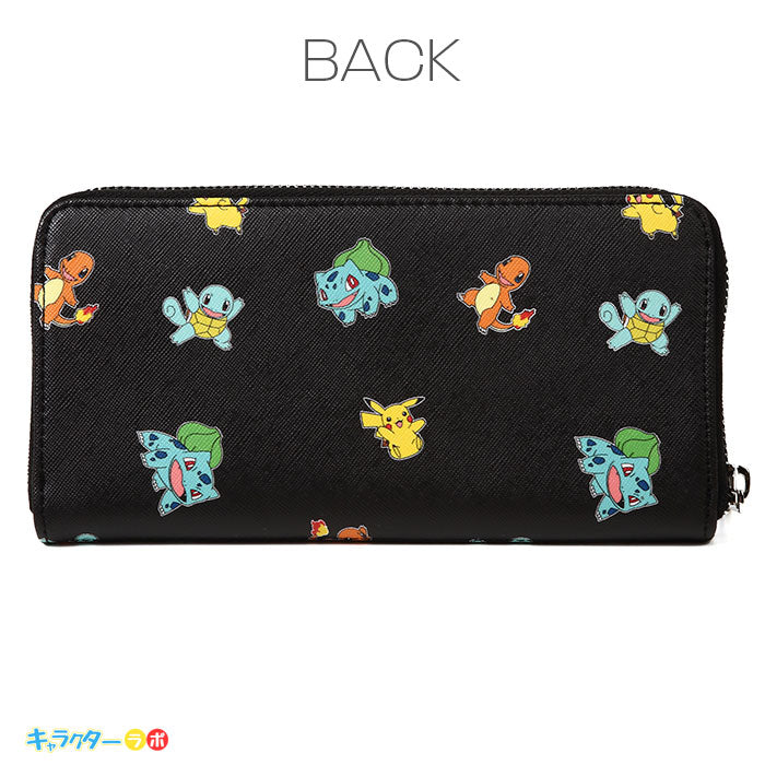 ポケモン 長財布 ピカチュウ/ゼニガメ/ヒトカゲ/フシギダネ