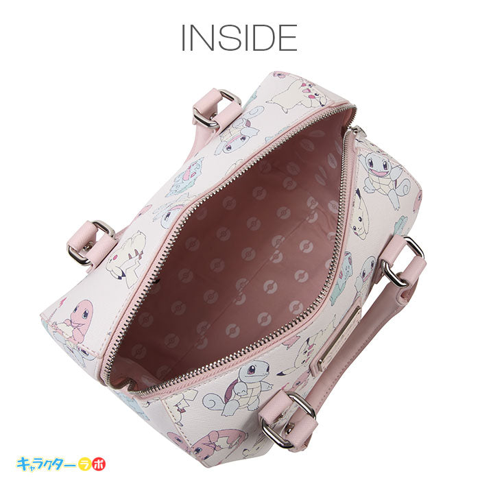 ポケモン ハンドバッグ ヒトカゲ/ゼニガメ/フシギダネ パステルカラー