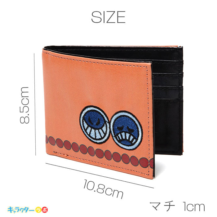 ONE PIECE 二つ折り財布 エース