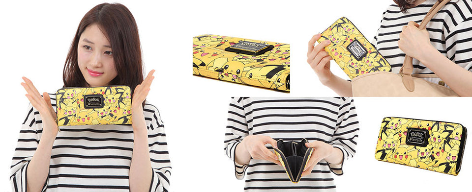ポケモン ピチュー/ピカチュウ 長財布